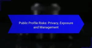 Public Profile Risks: Privacy, Exposure and Management
